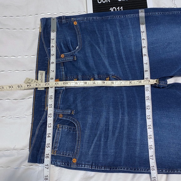 MADEWELL 10" High-rise Skinny Jeans, Button-Front - Picture 4 of 7